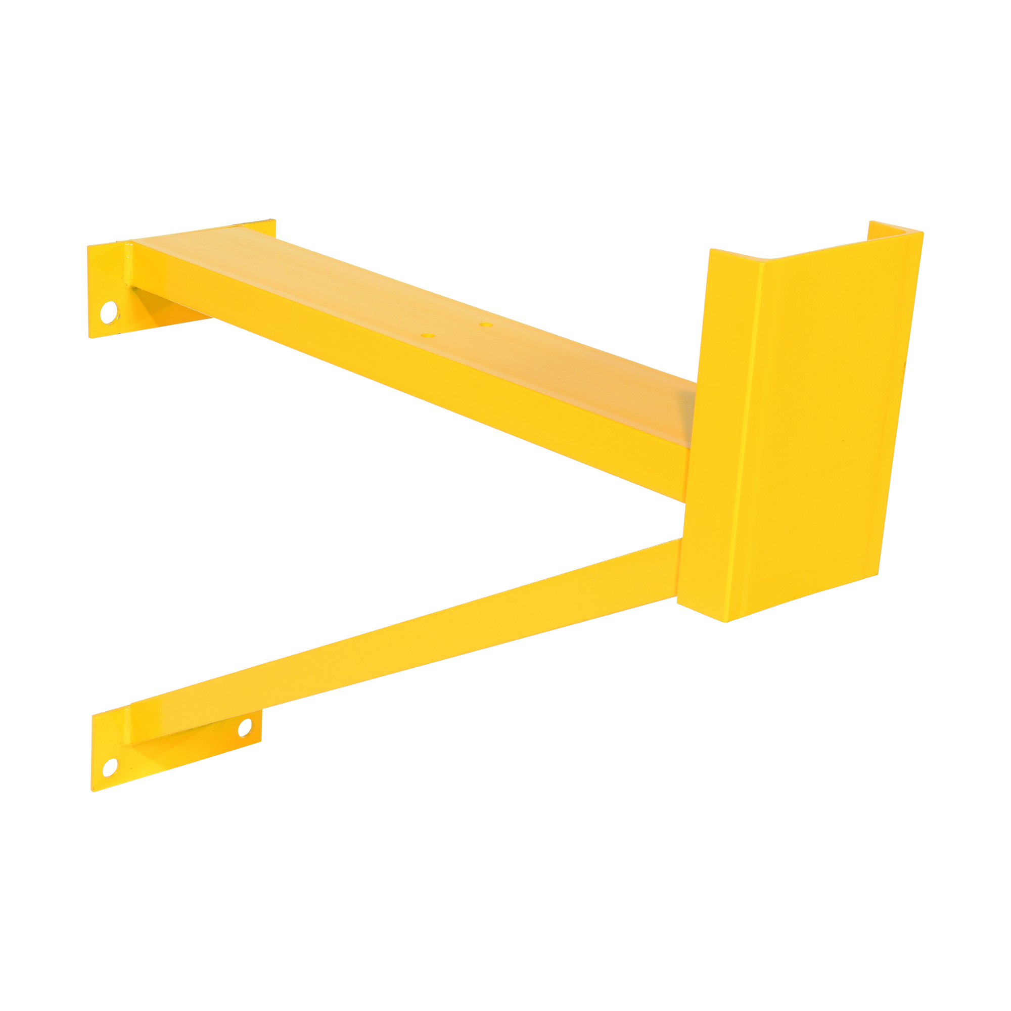 Vestil Steel Dock Shelter Guard Post — 36in. Length, Yellow, Model# SGP-36